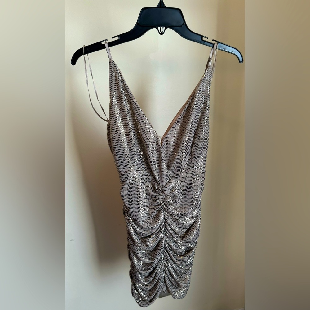 ASTR Sequin Bodycon Mini Dress